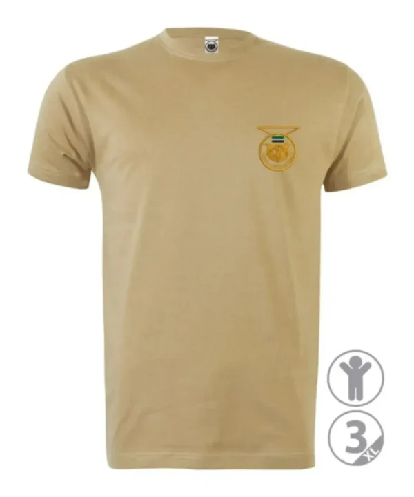 Camiseta premium exclusiva color arena