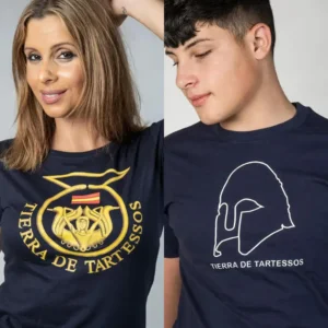 Camiseta mujer y hombre manga corta