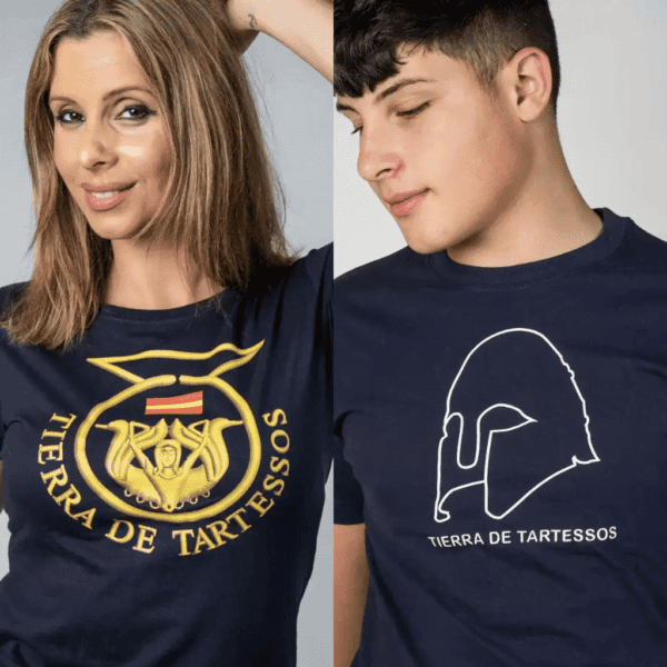 Camiseta mujer y hombre manga corta