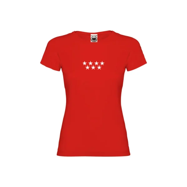 Camiseta comunidad mujer roja