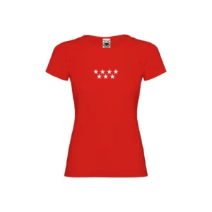 Camiseta Comunidad mujer roja