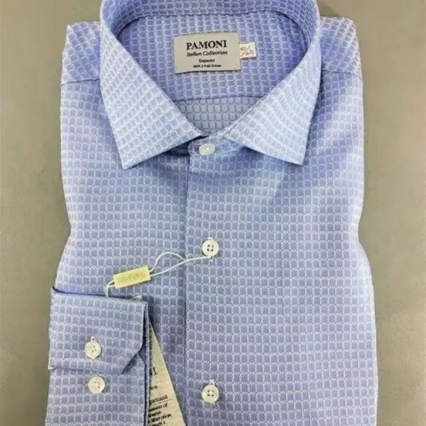 Camisa para hombre a cuadros - Imagen 2