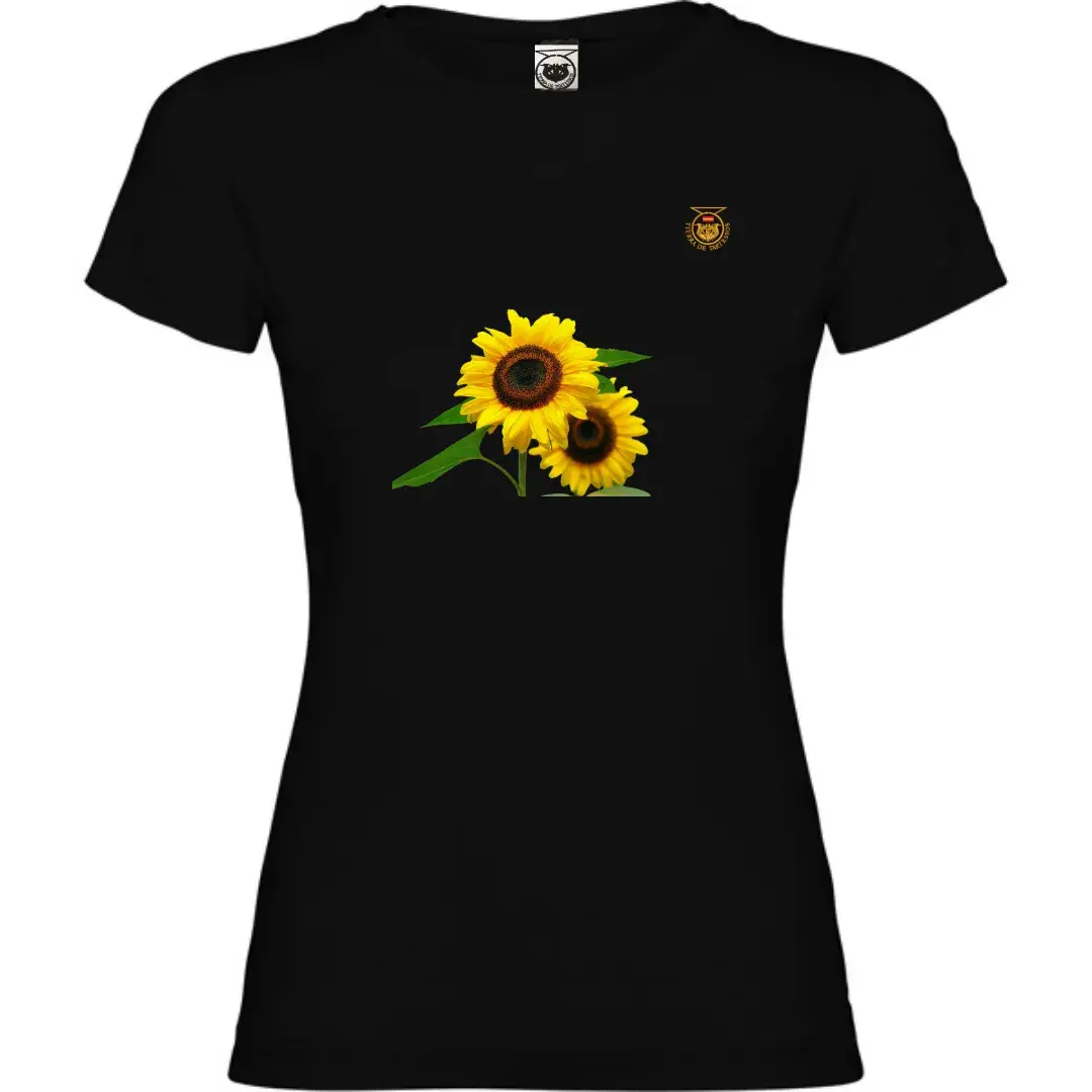 Camiseta Entallada Azul para Mujer - Imagen 2