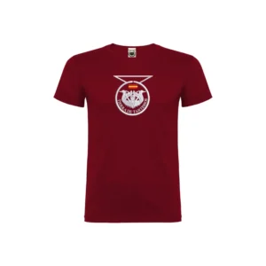 Camiseta unisex granate Tierra de Tartessos