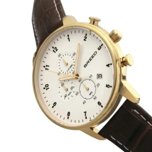 Reloj cronografo dorado hombre