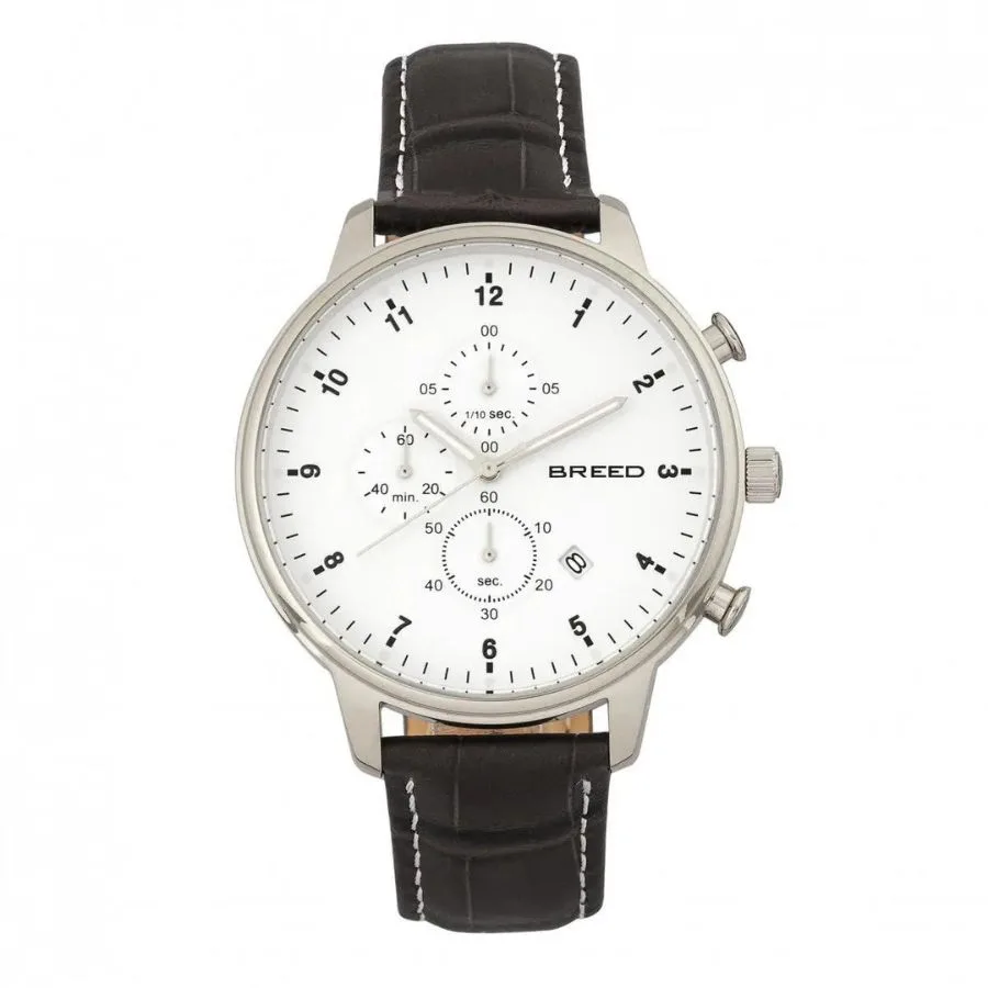 Reloj cronografo hombre blanco - Imagen 3