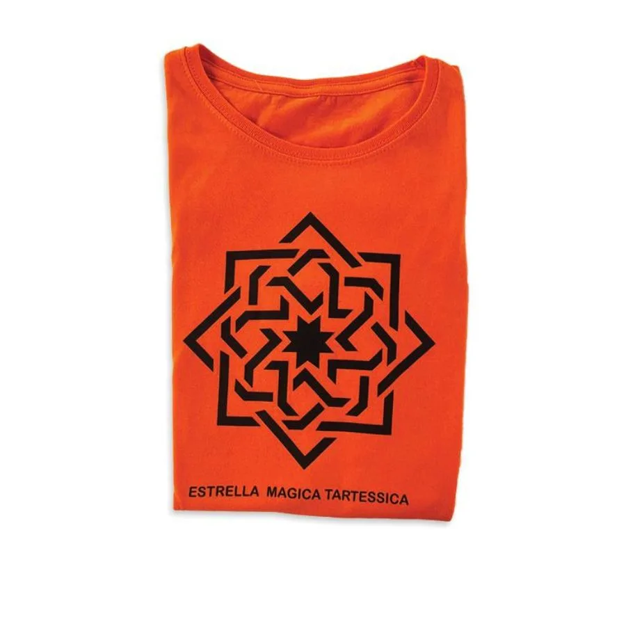 Camiseta unisex manga corta naranja - Imagen 2
