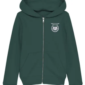 Sudadera capucha cuello alto