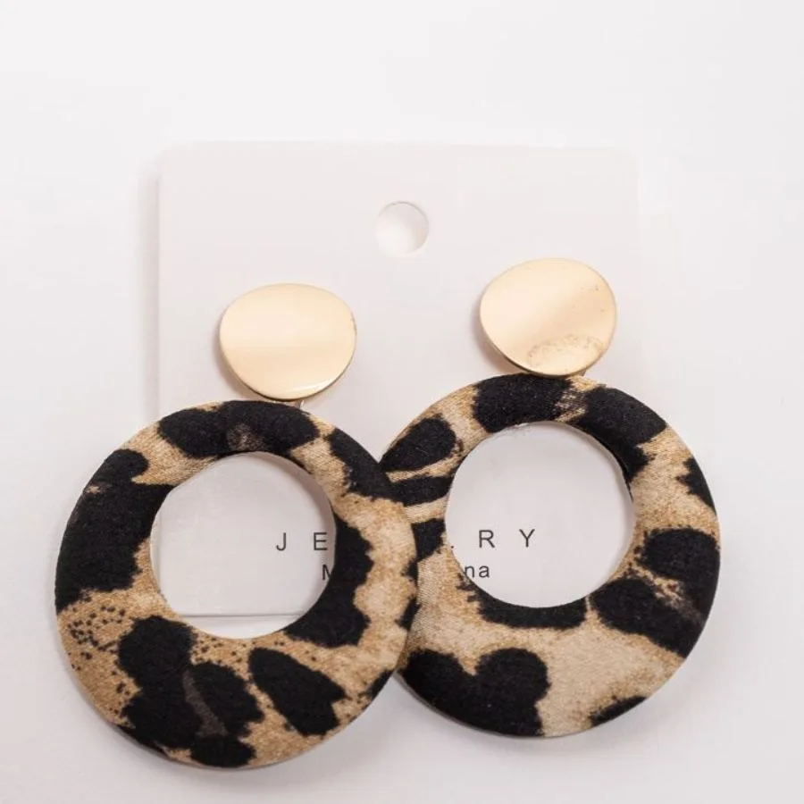 Pendientes Leopardo increiblemente baratos - Imagen 2