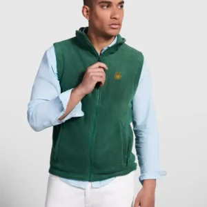 Chaleco Polar Hombre con Bolsillos