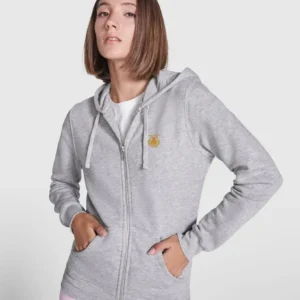 Sudadera Mujer Capucha y Cremallera