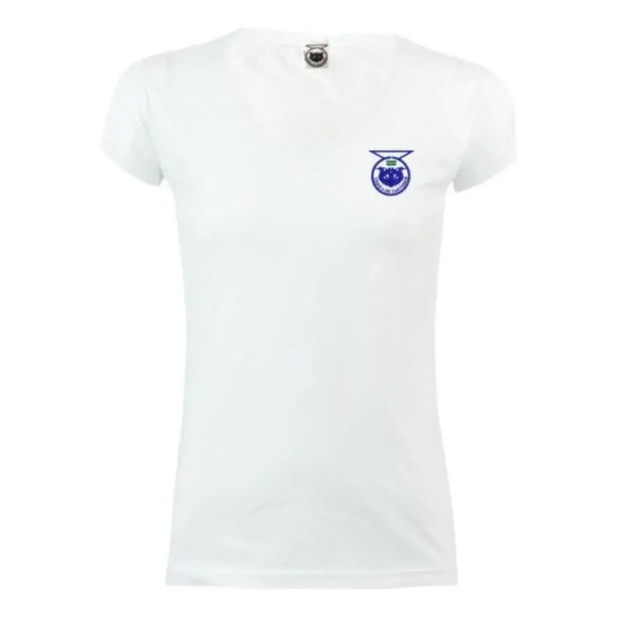 Camiseta mujer manga corta blanca - Imagen 2