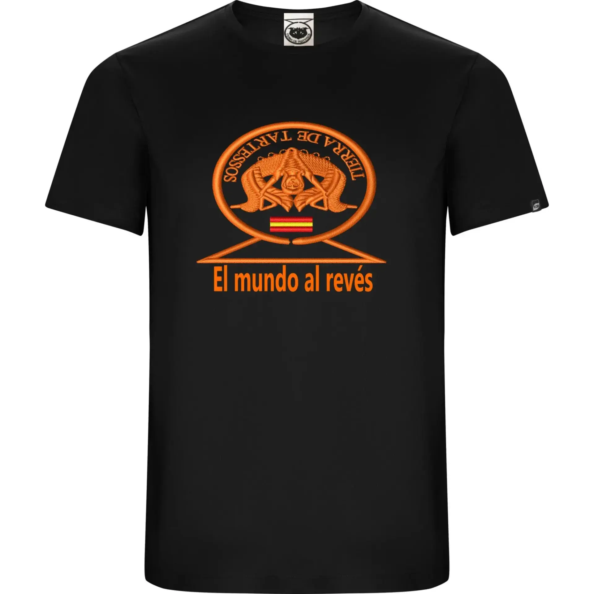 Camiseta unisex exclusiva negra