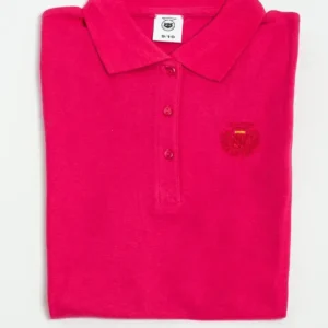 Polo Unisex algodon - Fucsia, L (44-46)
