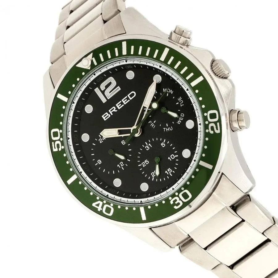 Reloj cronografo hombre verde
